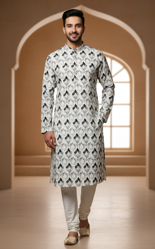 Navratri Special Men's Kurta – Elegant Designer Wear
