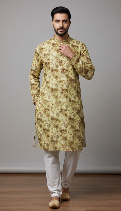 Navratri Special Men's Kurta – Elegant Designer Wear