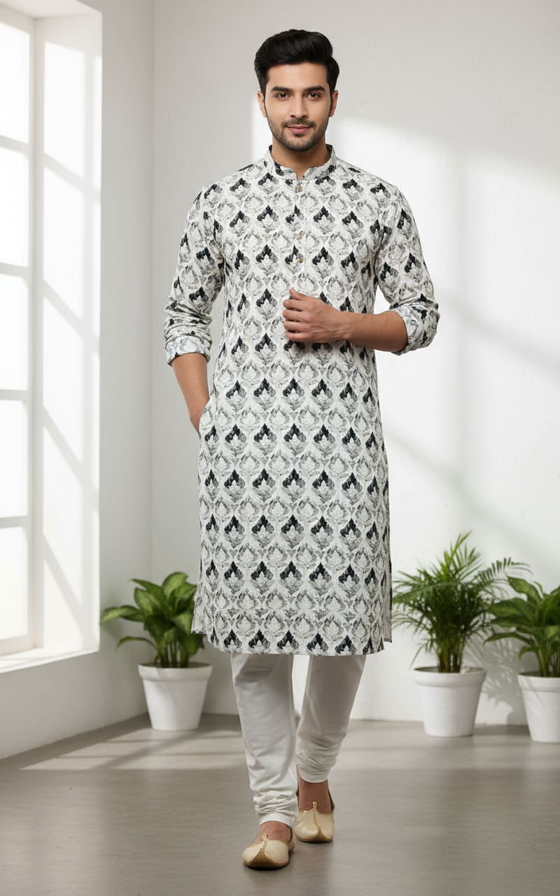 Navratri Special Men's Kurta – Elegant Designer Wear