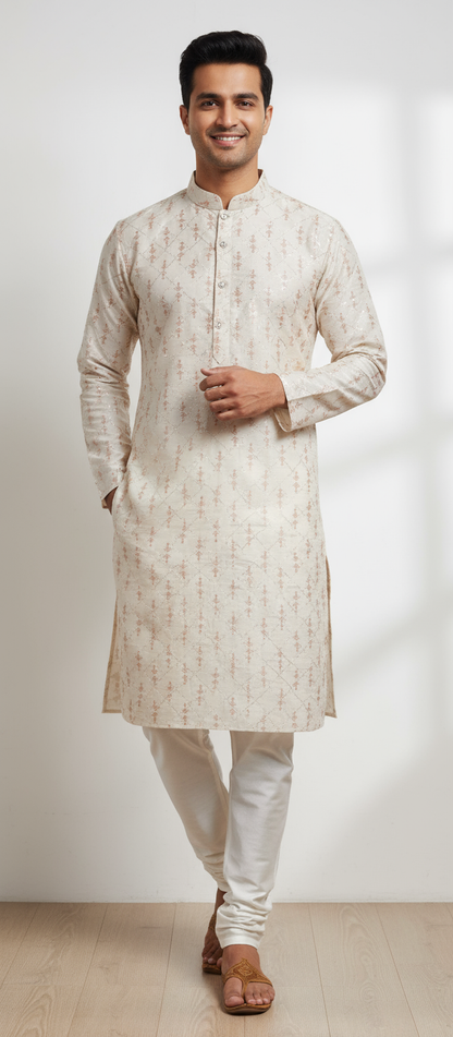 Navratri Special Men's Kurta – Elegant Designer Wear